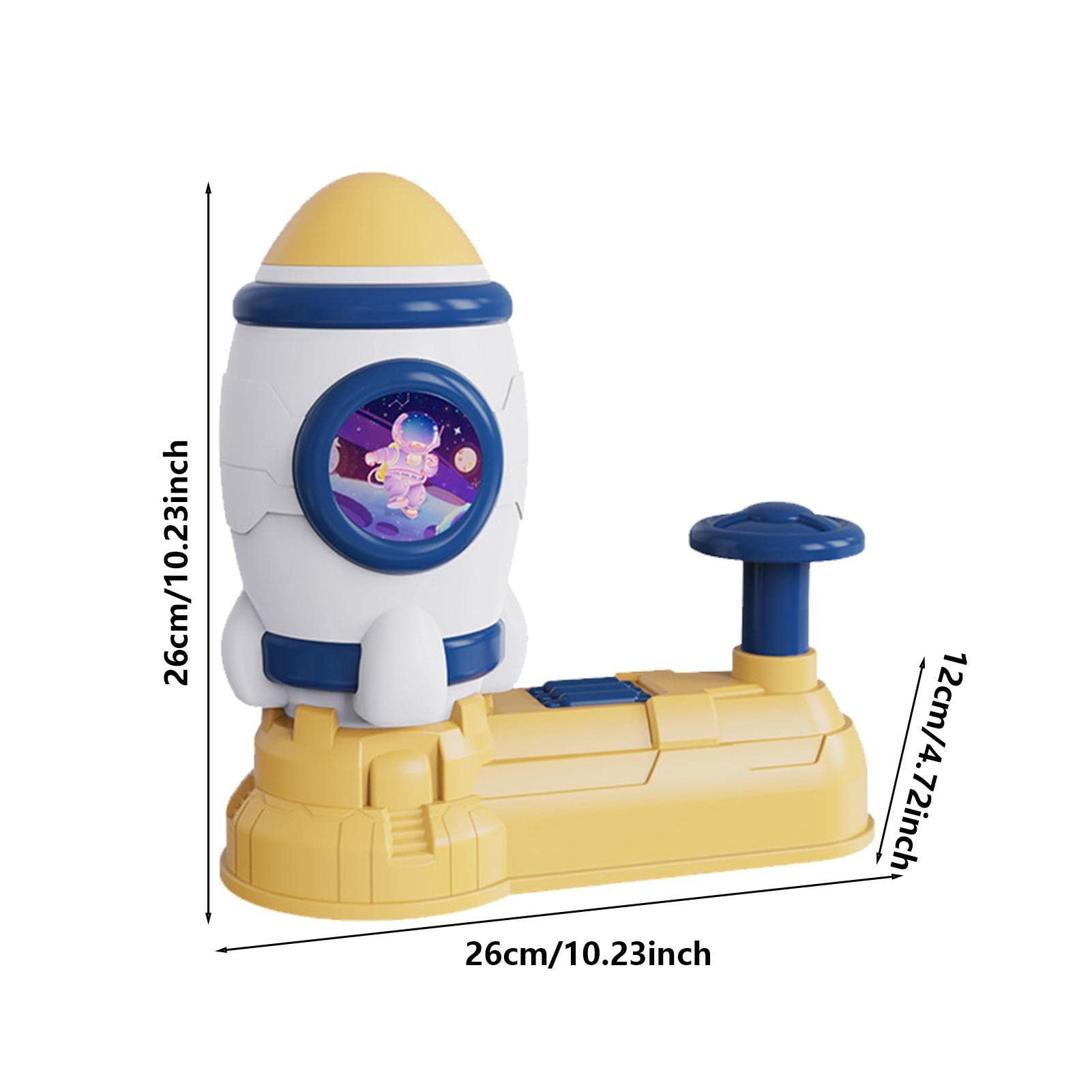 Amazon | フライング ディスク ランチャー,ロケット飛行おもちゃ